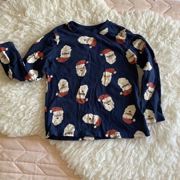 Blue Santa T-shirt   - Picture 1 of 3